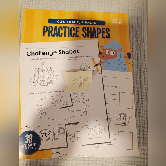 Pre K - GRADE 1 Educational Activity Books Lot Of 10 Books Workbooks - Picture 8 of 8